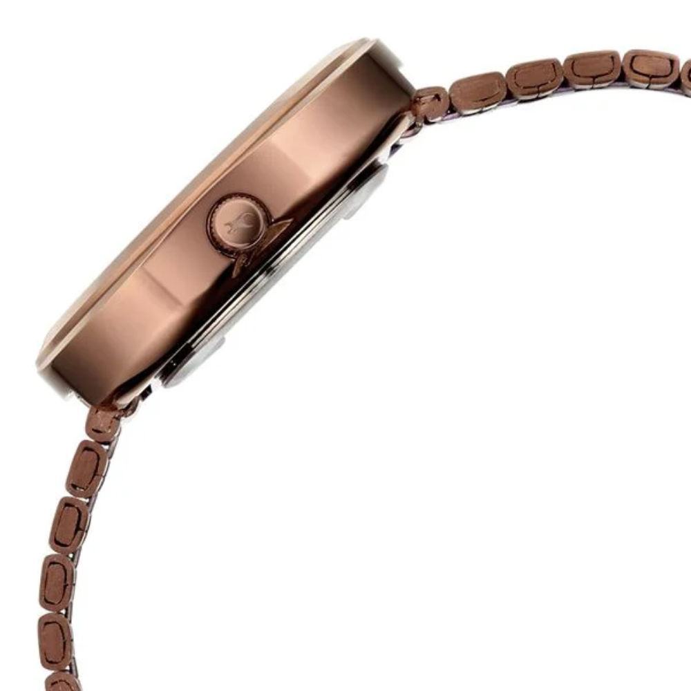 Fastrack 9 to Fine Brown Dial Women's Watch 6330KM01