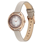 Fastrack Vyb Halo Beige Dial Girls' Watch FV60080WL01