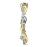 GUESS Twist Gold-Plated Women's Earrings UBE05063YGRH