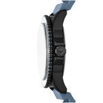 Emporio Armani Blue Dial Men's Quartz Silicone Watch AR11685