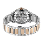 Titan See-Through Skeletal Bimetal Rose Gold & Steel Men's Watch 90220KM01