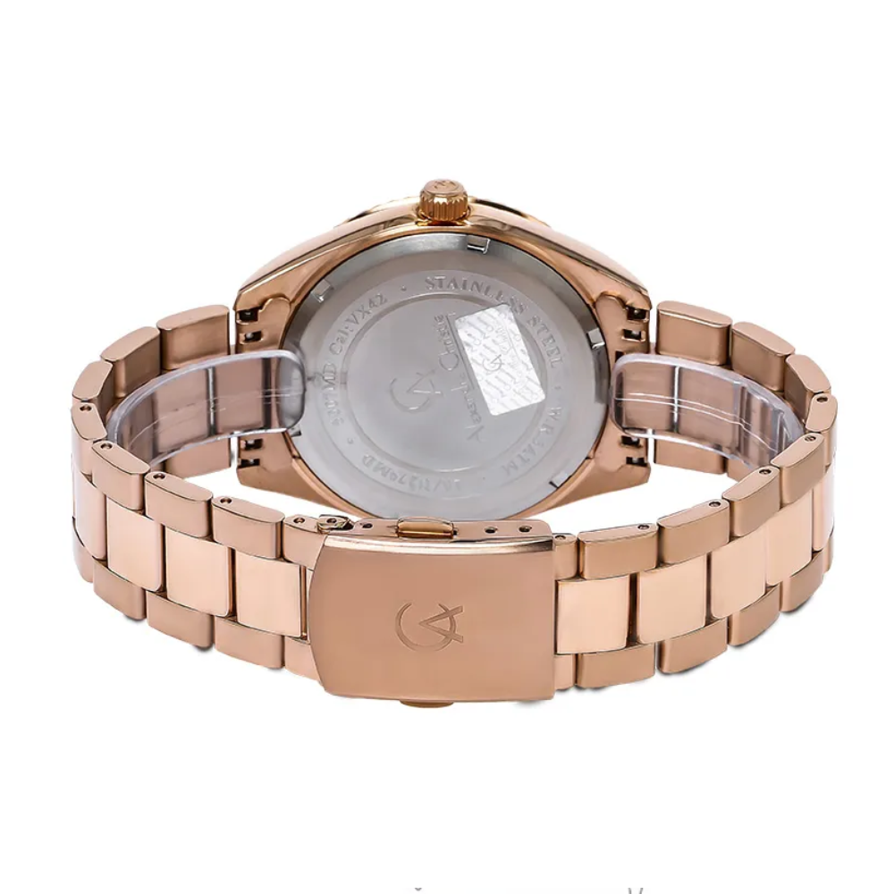 Alexandre Christie Classic Rose Gold Men's Watch 5007MDBRGRG