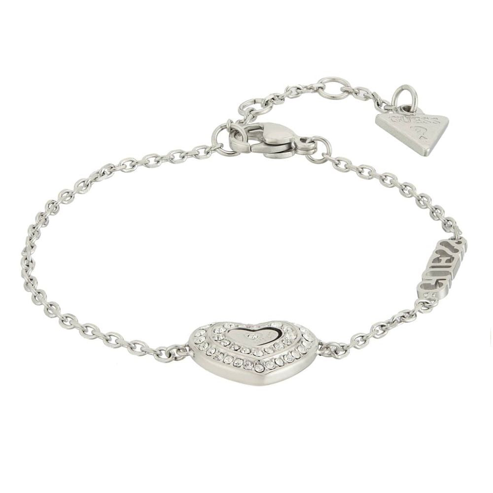 Guess Amami Silver-Plated Women's Bracelet UBB04031RHS