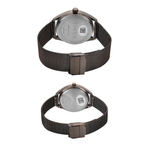 TIMEX Trendline Brown Pair's Analog Round Dial Watch TW00PR353