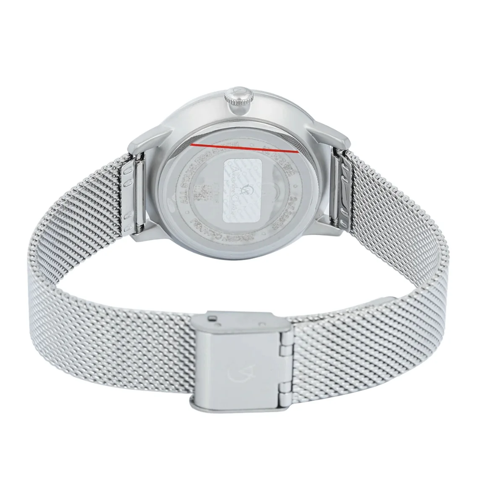 Alexandre Christie Multi-Function Silver Women's Watch 2682BFBSSLB