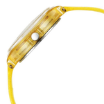 Zoop Glitter Yellow Dial Yellow Strap Girls Kids Watch 26030PP01W