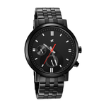 Fastrack Tick Tock Black Dial Men Watch NT3287NM01