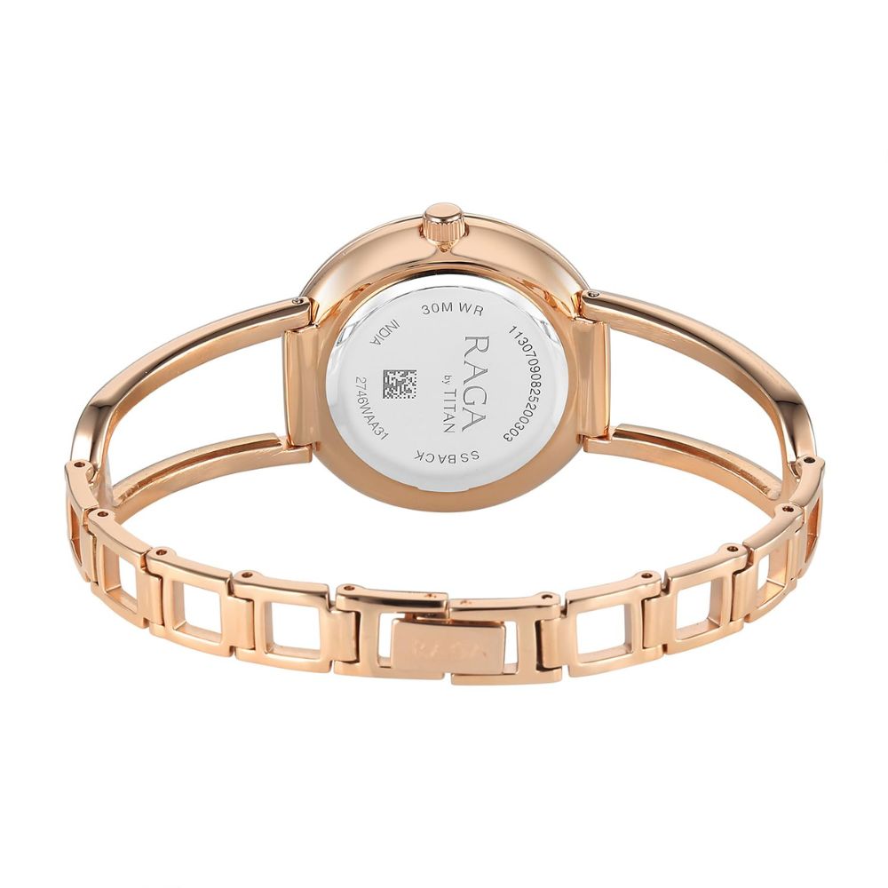 Titan Raga Afterglow Rose Gold Women's Watch 2746WM01