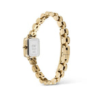 Daniel Wellington Quadro Silver White Gold Women's Watch DW00100850K
