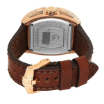 Alexandre Christie Chronograph Brown Men's Watch 6411MCLRGBA