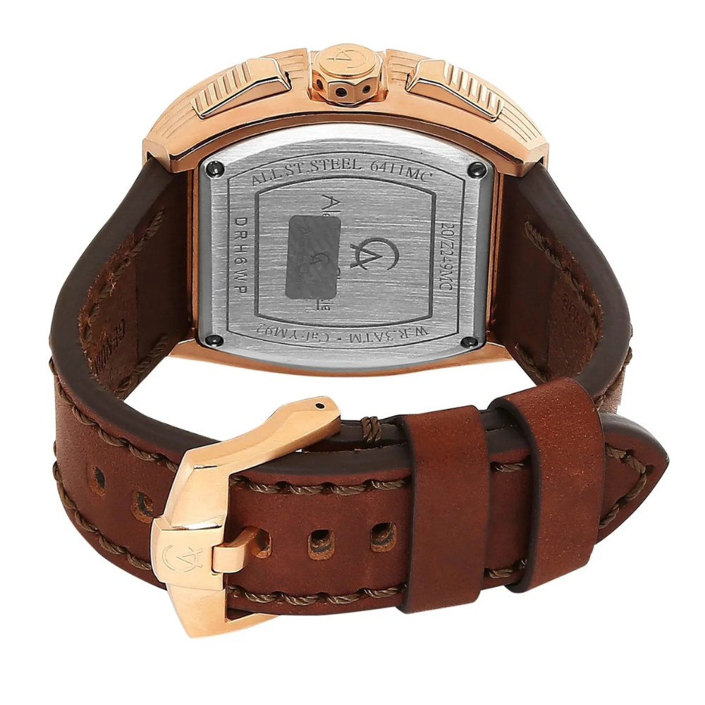Alexandre Christie Chronograph Brown Men's Watch 6411MCLRGBA
