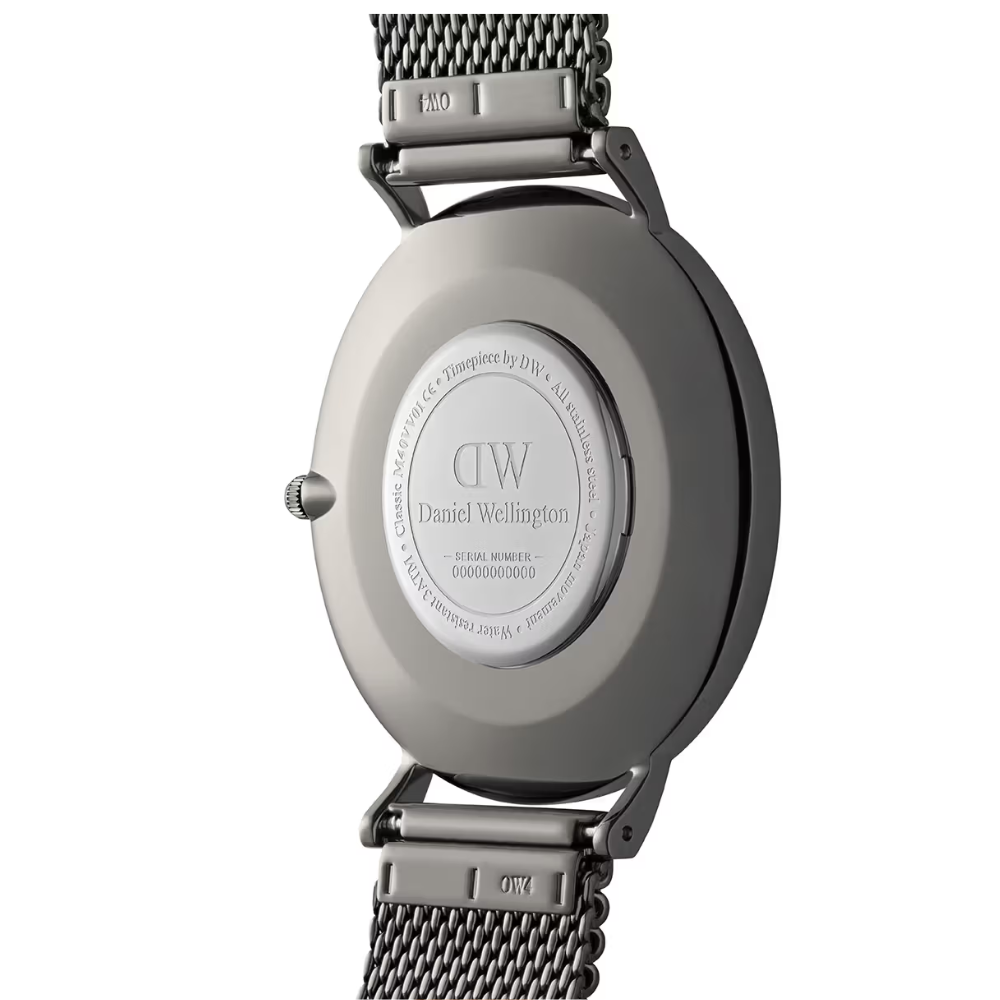 Daniel Wellington Classic 40 Anthracite Grey Sunray Men's Watch DW00100630