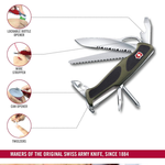 Victorinox Ranger Grip 178 Green/Black Knife 0.9663.MWC4