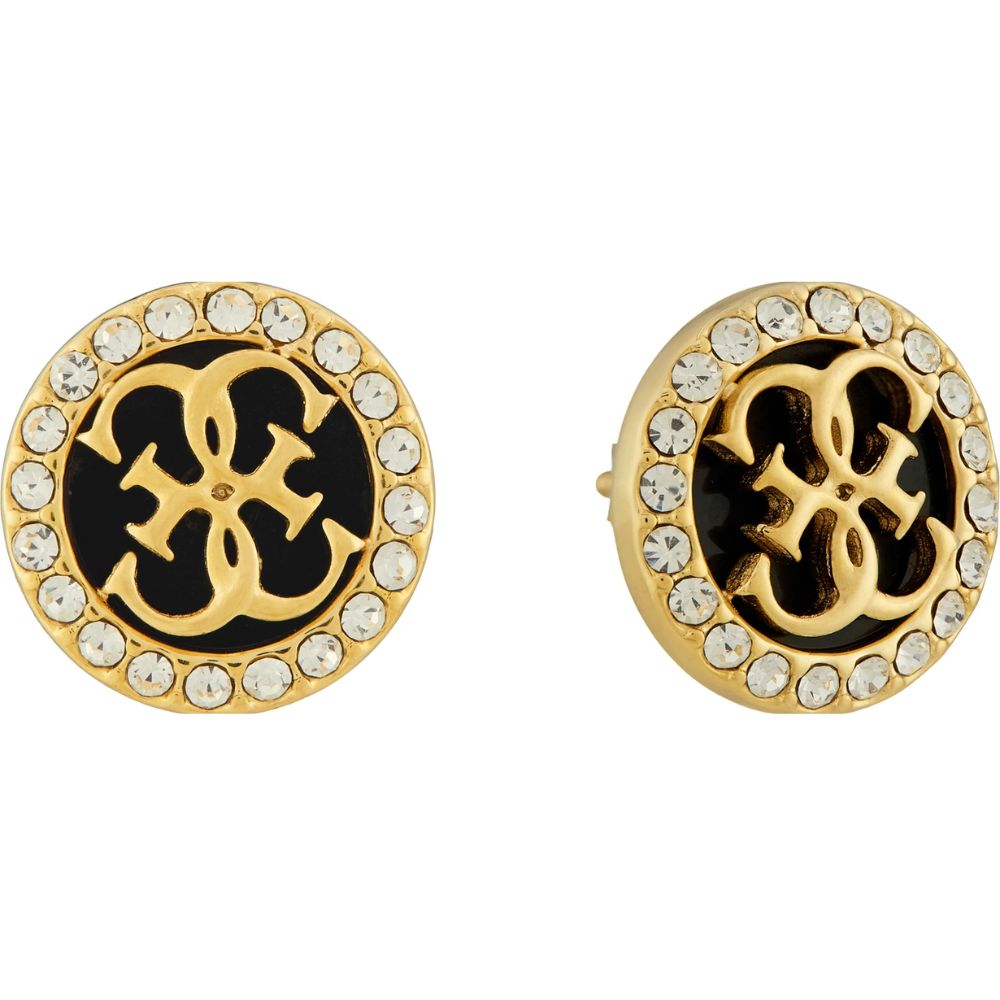 GUESS Life In 4G Gold-Plated Women's Earrings UBE02147YGBK