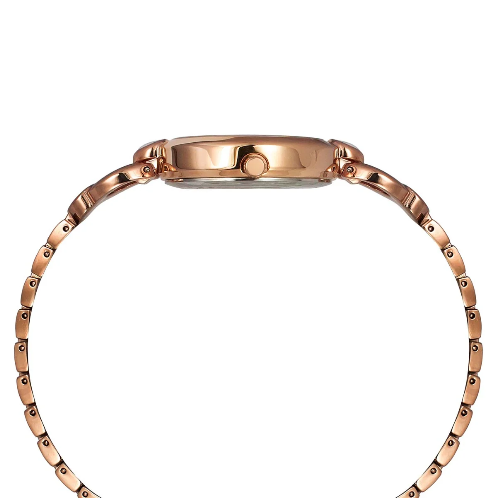 Timex Fria Rose Gold & Silver Women Watch TWEL18103