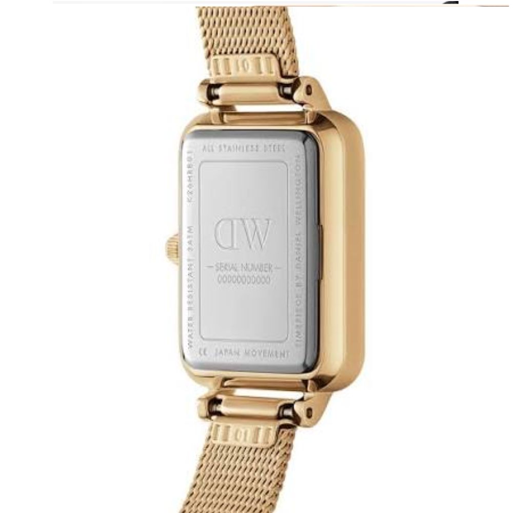Daniel Wellington Quadro Gold Women's Watch DW00100556K