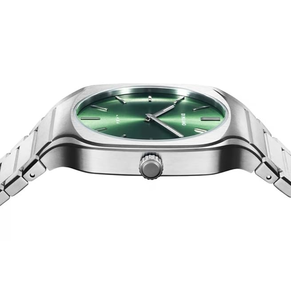 D1 Milano Square Green Dial Men's Watch SQBJ06