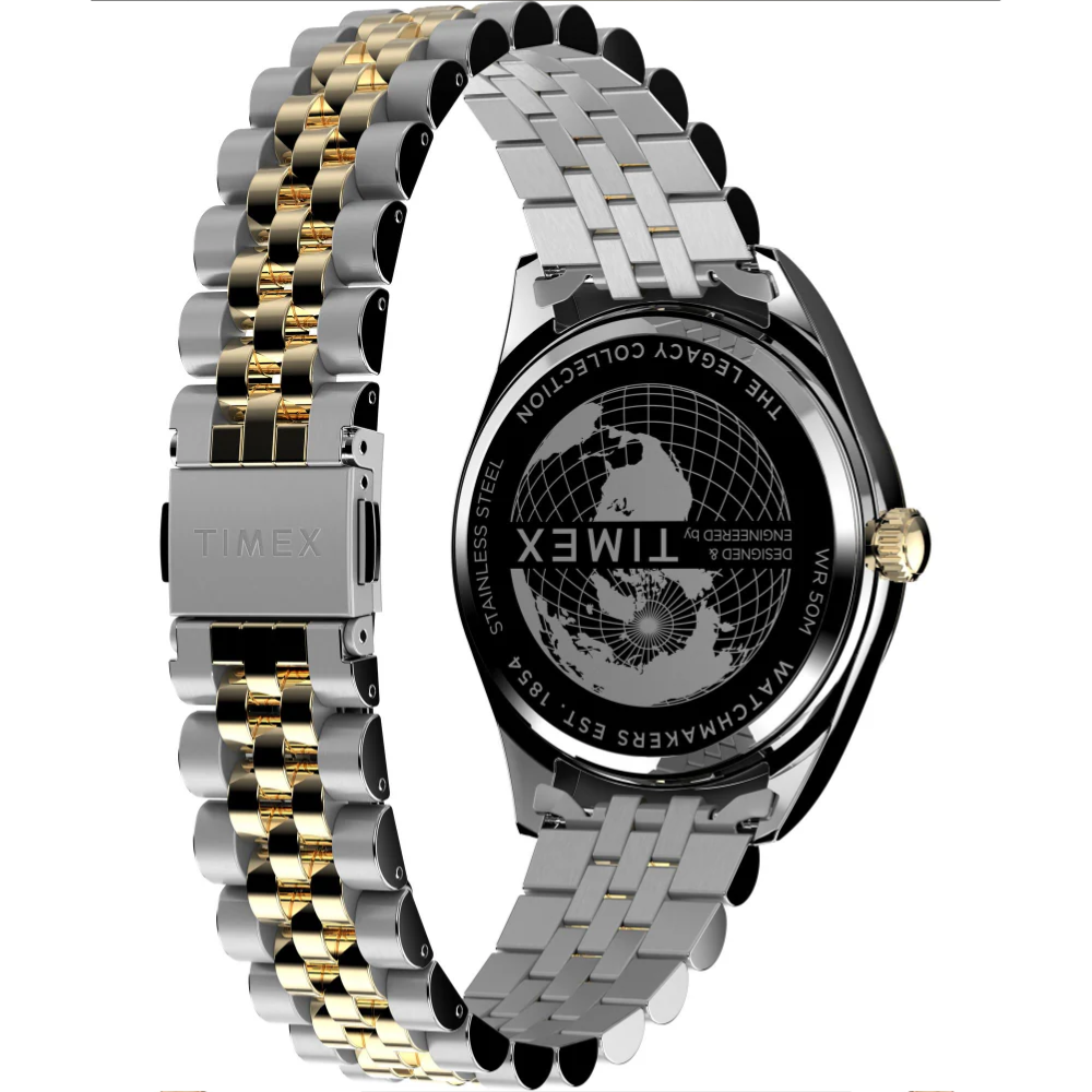 TIMEX Legacy Green Dial Multicolor Stainless Steel Men Watch TW2W42800UJ
