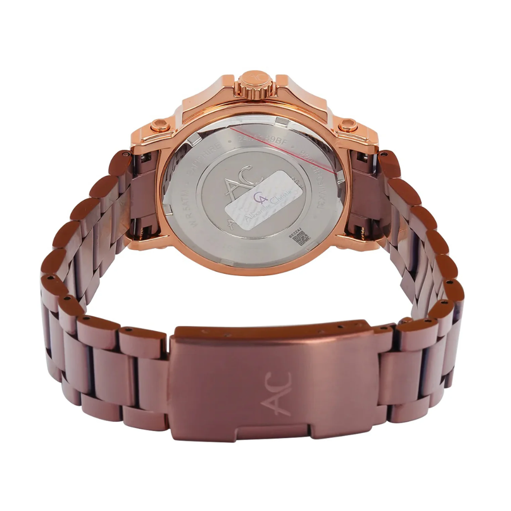 Alexandre Christie Brown Women's Watch 9205BFBROBODR