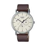 Casio Brown Leather Strap Men's Watch MTP-E171L-5EV, MTP-E320L-5EV | 10617838