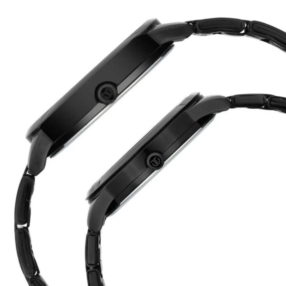 Titan Bandhan Black Couple Watch 18062617NM01