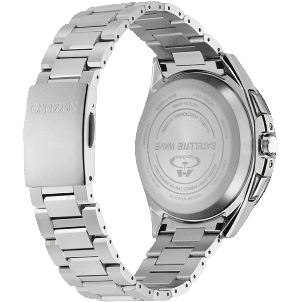 Citizen Eco-Drive Satellite Wave-GPS Chronograph Black Dial Men's Watch CC9015-54E