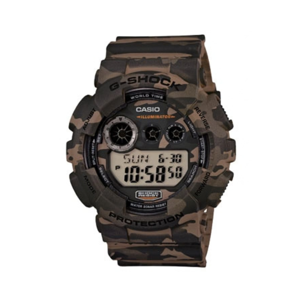 Casio Tan Camouflage Resin Strap Men's Watch GA-100CM-5A, GD-120CM-5  | 10507073