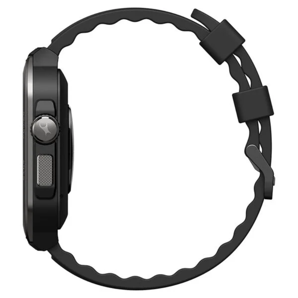 Fastrack Active Pro Black Unisex Rectangular Watch 38106PP01