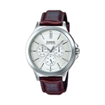 Casio Brown Leather Strap Men's Watch MTP-V300GL-9A, MTP-V300L-7A | 10531189