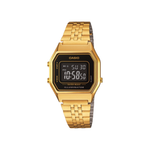 Casio Gold Stainless Steel Strap Women's Watch LA680WEGA-1, LA680WEGA-1B | 10454028