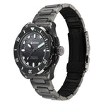 Titan Zero Hour Diver's 300m Automatic Black Men's Watch 10069KM03