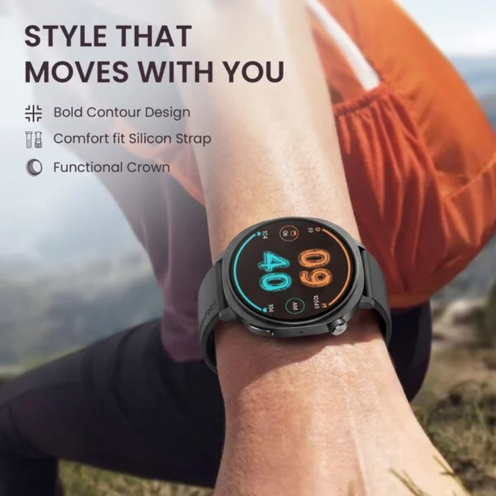 Fastrack Revoltt R3 Pro AMOLED Display Unisex Smartwatch 38209NP01