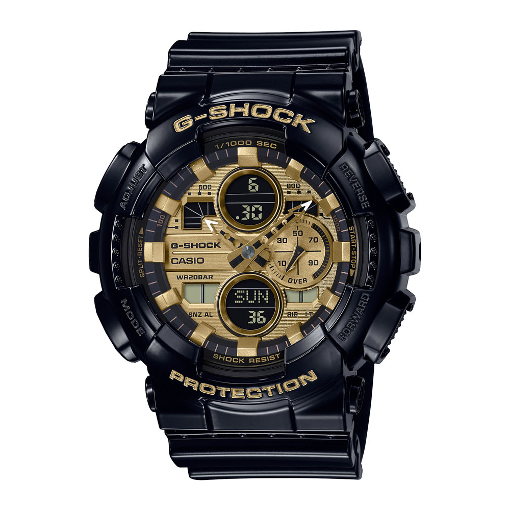 Casio Black Resin Strap Men's Watch GA-110GBX-1A, GA-140GB-1A1 | 10391028