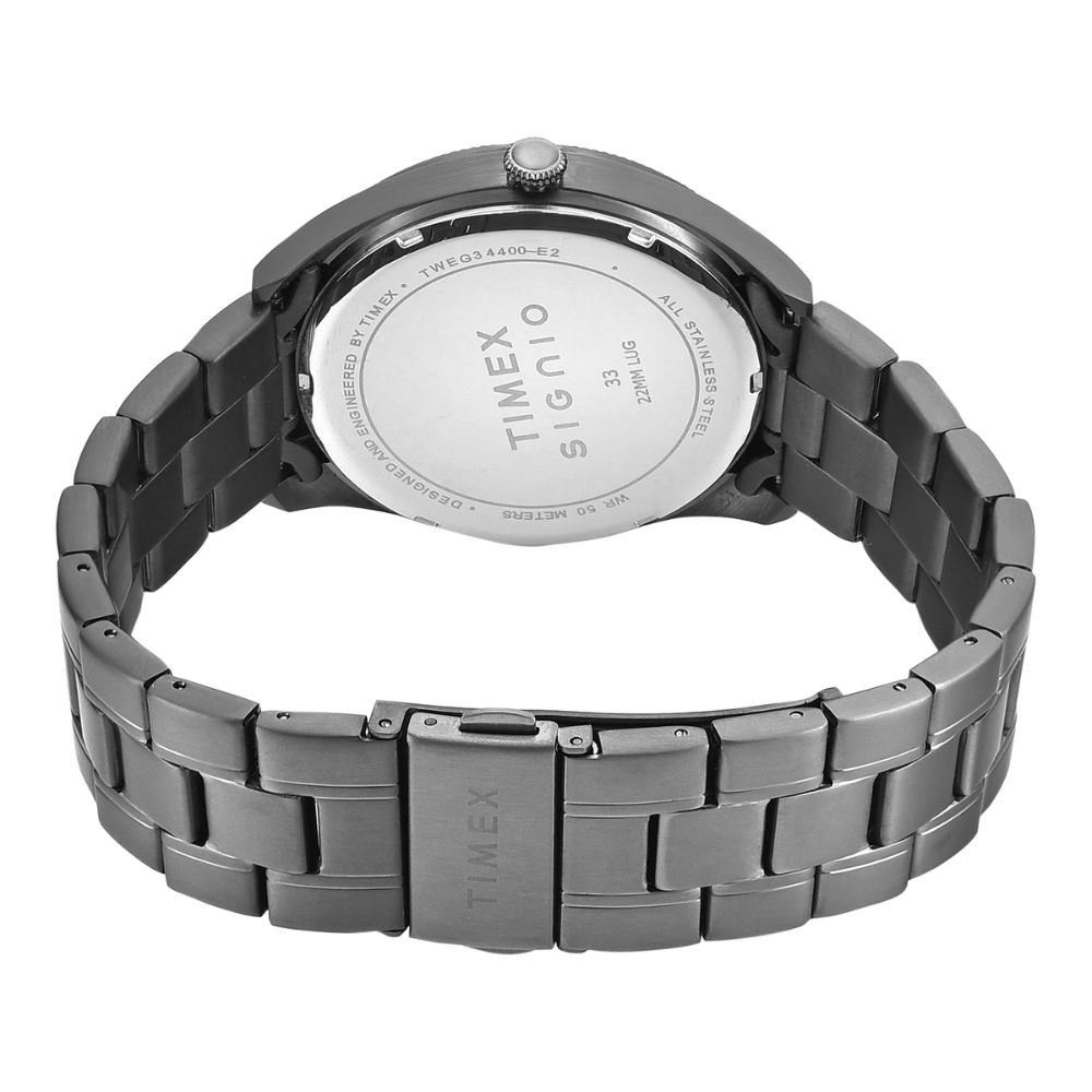 Timex Signio Gunmetal Men Watch TWEG34400
