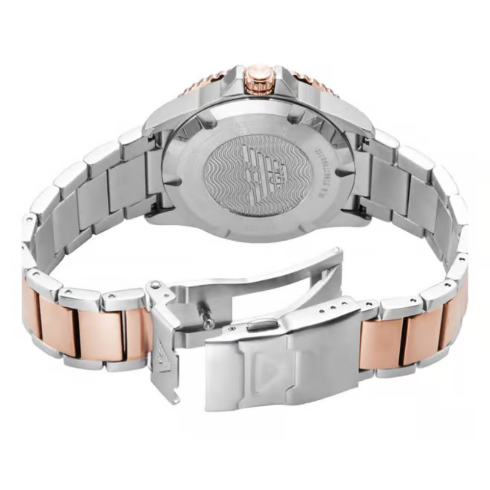 Emporio Armani World Explorer Men's Quartz White Dial Analog Watch AR11591