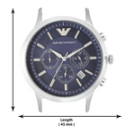Emporio Armani Renato Blue Dial Men's Chronograph Watch AR2448