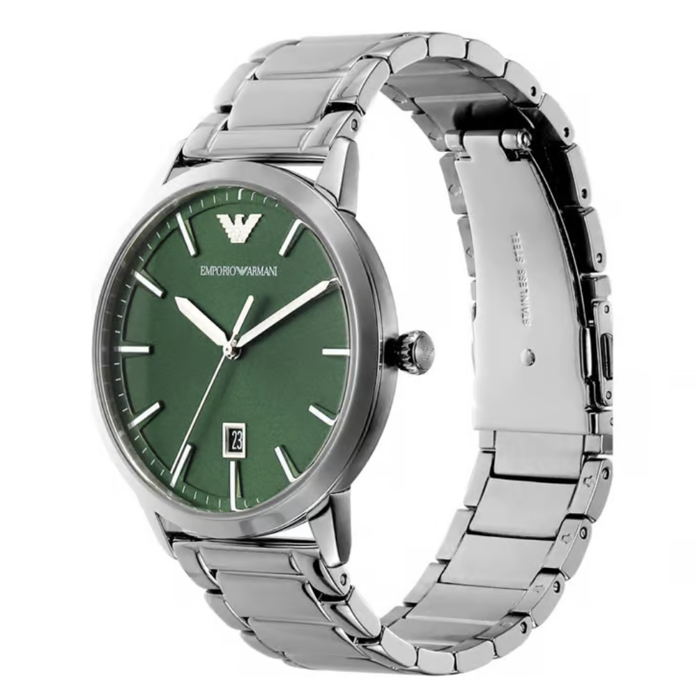 Emporio Armani Ruggero Green Dial Men's Analog Watch AR11575