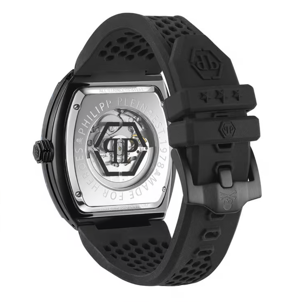 PHILIPP PLEIN Baa The Skeleton Black Men's Watch PWBAA0221