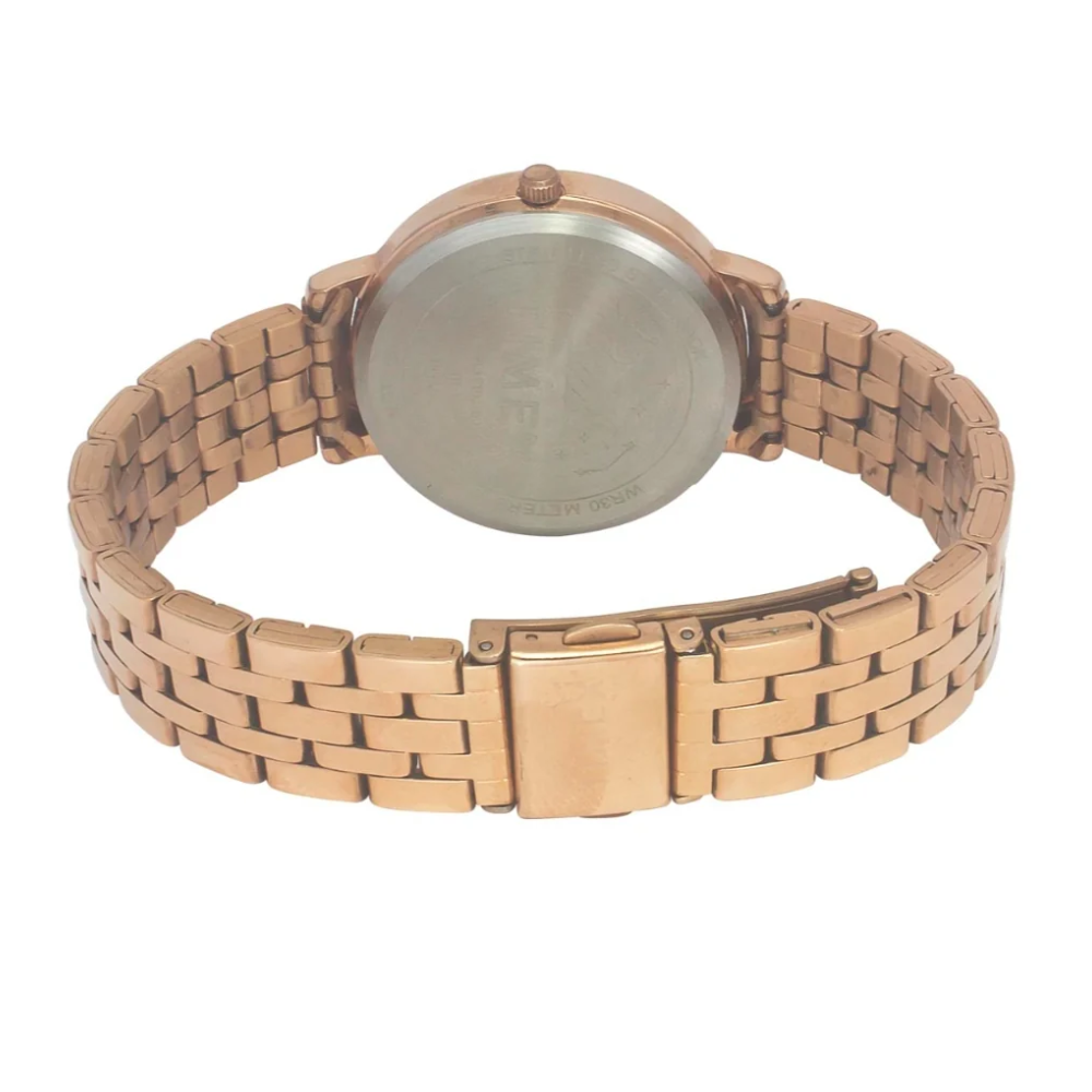 Timex Analog Rose Gold Women Watch TWEL19103