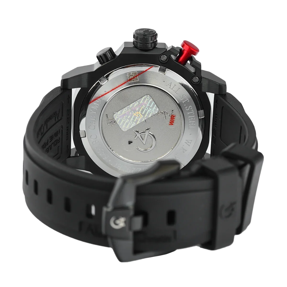 Alexandre Christie Chronograph Black Men's Watch 6491BCRIPBARE