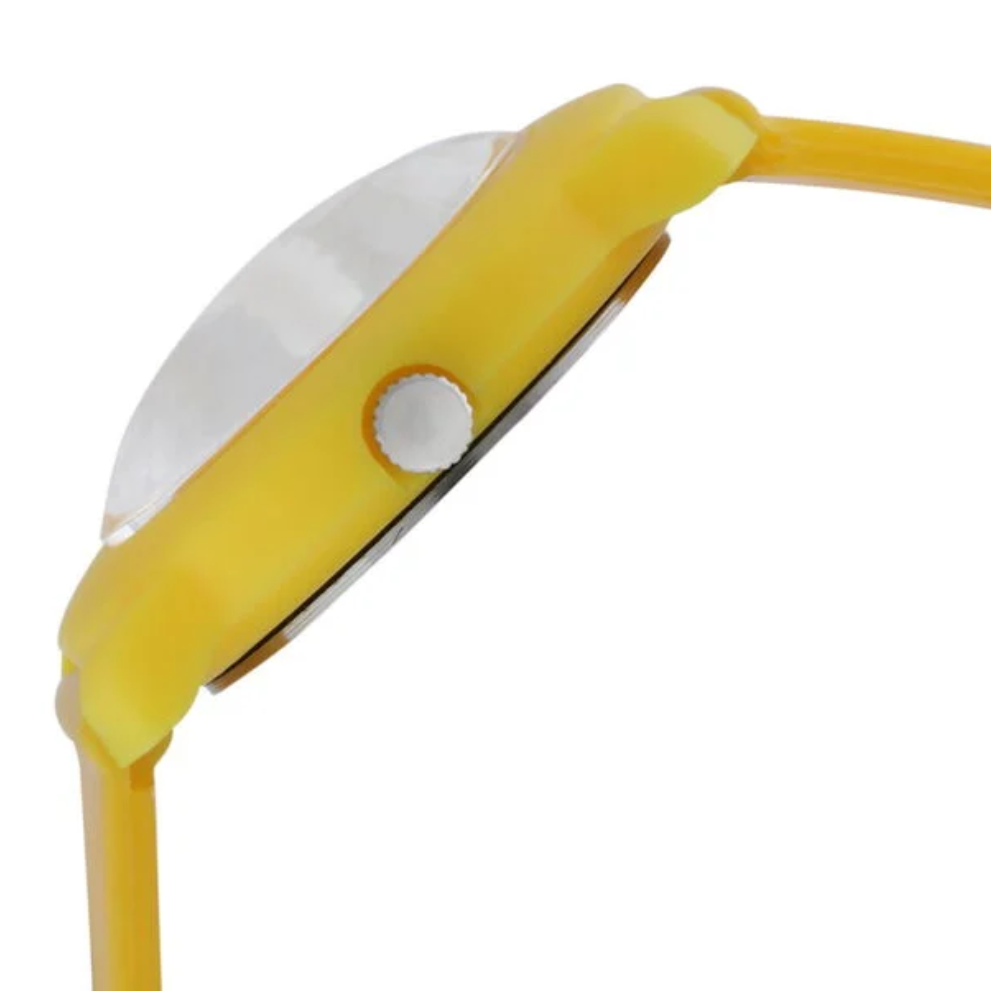 Zoop Yellow Dial Yellow Strap Boys Girls Kids Analog Watch 3025PP03