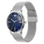 Emporio Armani Minimalist Blue Dial Men's Analog Watch AR11571