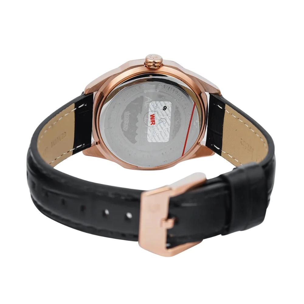 Alexandre Christie Black Women's Multi-Function Quartz Watch 34mm 2B17BFLRGBA