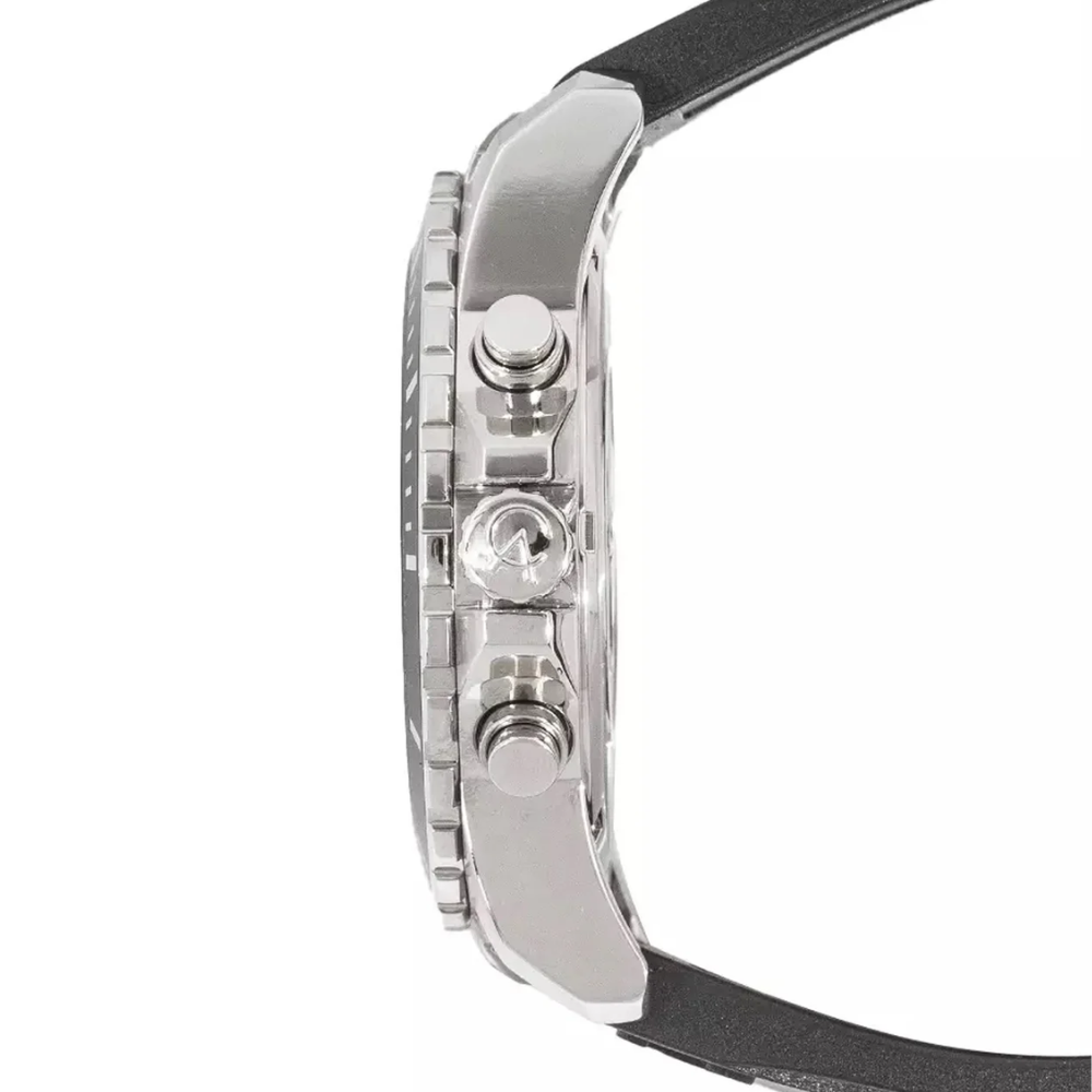 Alexandre Christie Gridline Chrono White Men's Watch 6141MCRSSSL