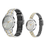 Titan Bandhan Eternal Silver Dual Tone Pair Watch 19692969BM01