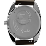 Fender x Timex Mother of Pearl Dial Leather Strap Watch TW6A14700X6