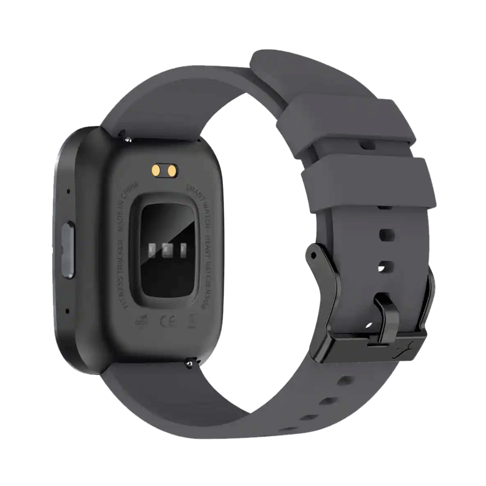 Fastrack Zingg Black Unisex Rectangle Watch 38081PP04
