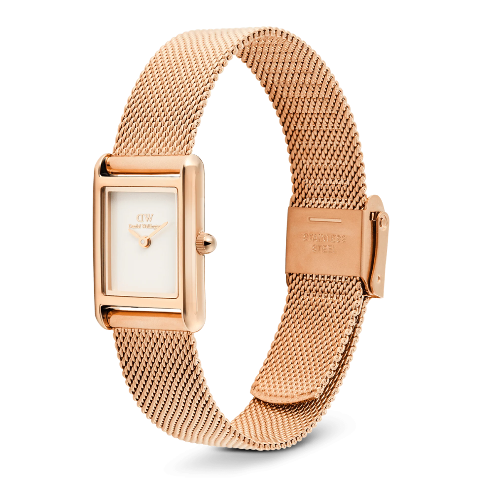 Daniel Wellington Bound Mini Sterling Rose Gold Women's Watch DW00100929