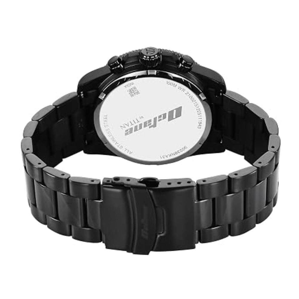 Titan Octane Fashion Accendo Chronograph Black Men's Watch 90239NM01