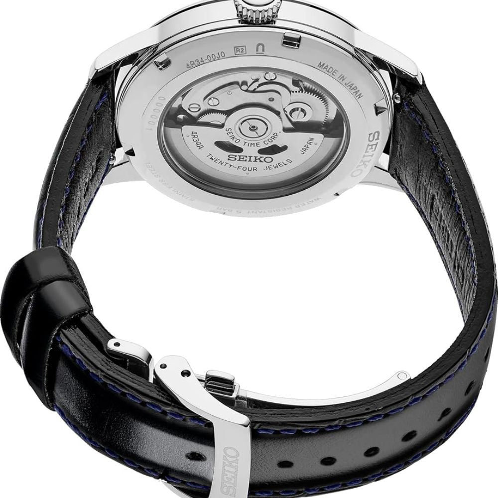 Seiko Presage Cocktail Time GMT Silver Men's Watch SSK049J1